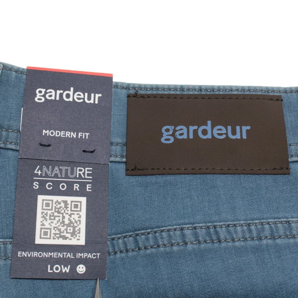 Gardeur NWT Denim Jeans Size 40 US Modern Fit Bradley in Blue Cotton Blend